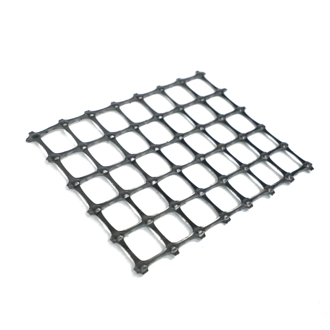 Chống tia cực tím Nhựa PP Biaxial Vải địa kỹ thuật Lưới địa kỹ thuật cho xây dựng đường bộ 0