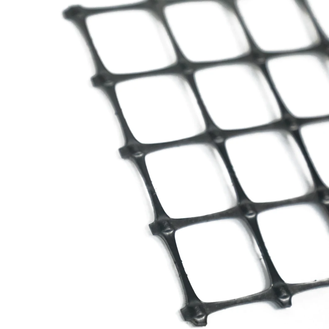 Chống tia cực tím Nhựa PP Biaxial Vải địa kỹ thuật Lưới địa kỹ thuật cho xây dựng đường bộ 1