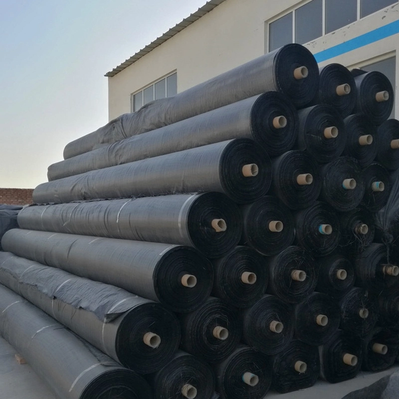 Vải dệt thoi ổn định được chứng nhận PP dệt vải địa kỹ thuật để gia cố đất 5