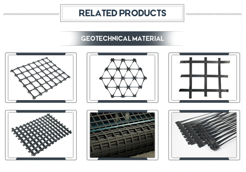Sợi thủy tinh Geogrid có độ bền cao cho đường băng Asphalt Reinforcement 9
