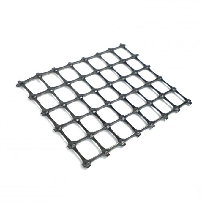 40kn Grid Mesh Bi-axial PP Plastic Geogrid Để củng cố đường 0