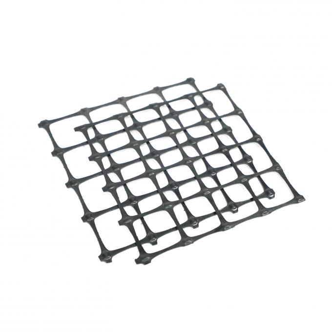 40kn Grid Mesh Bi-axial PP Plastic Geogrid Để củng cố đường 1