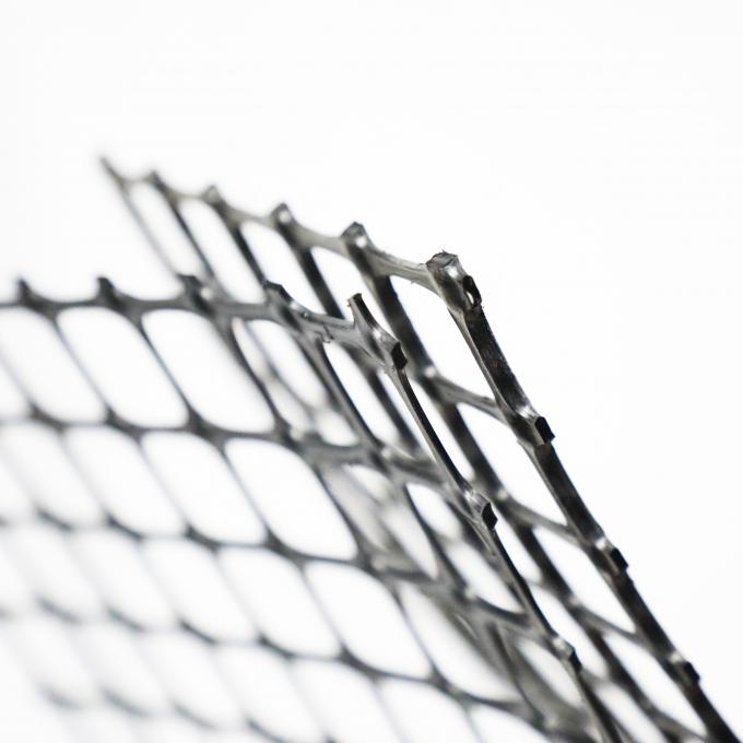 40kn Grid Mesh Bi-axial PP Plastic Geogrid Để củng cố đường 2