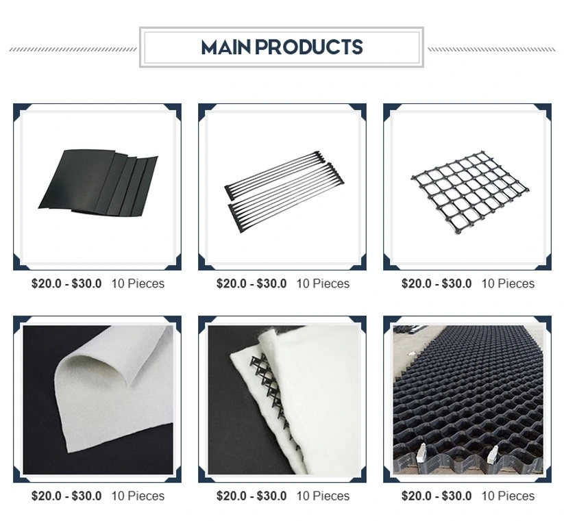 Đường xây dựng vải không dệt Geotextile Geogrid Kiểm soát xói mòn đất 5