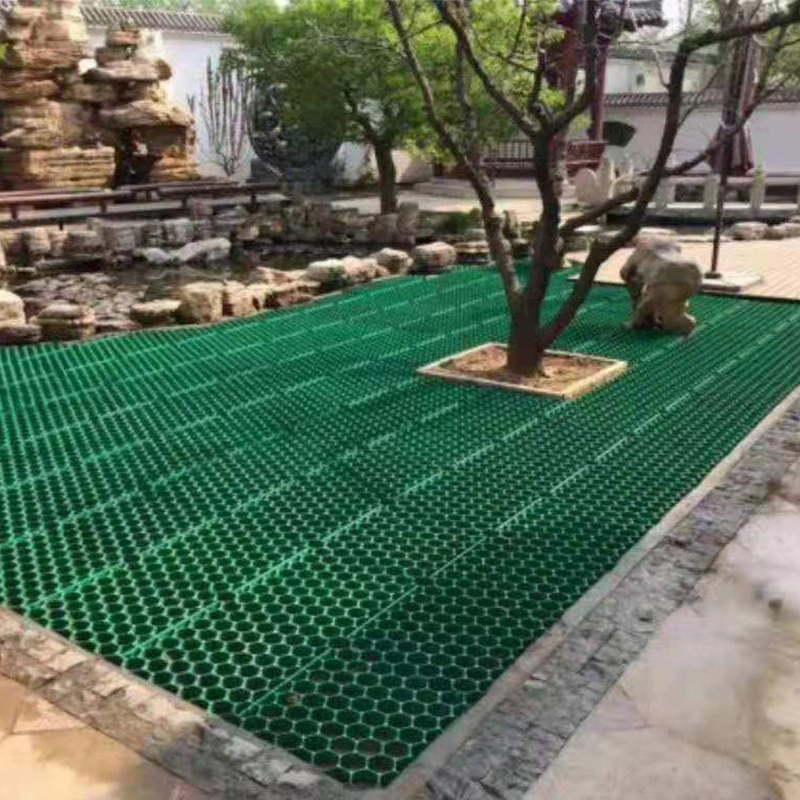 Grass Protection Mats HDPE Plastic Grid Pavers cho hệ thống củng cố mặt đất 8