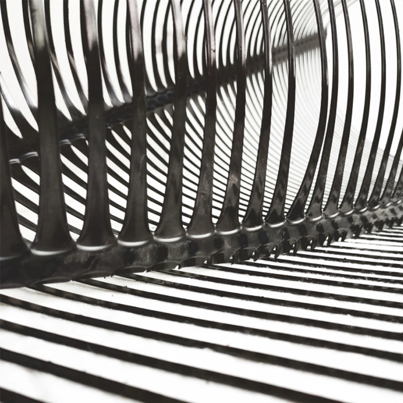 30kn 40kn Grid Mesh PP Plastic Uniaxial Geogrid Để củng cố đường 1