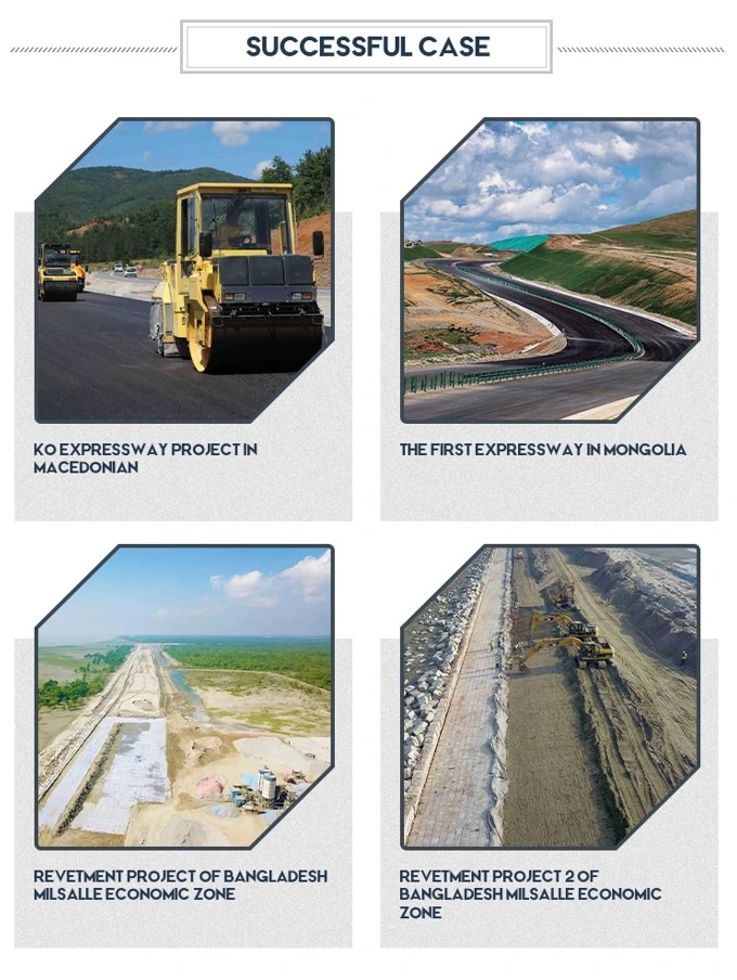 Geomembrane Geotextile tổng hợp chống rò rỉ có độ bền cao 6