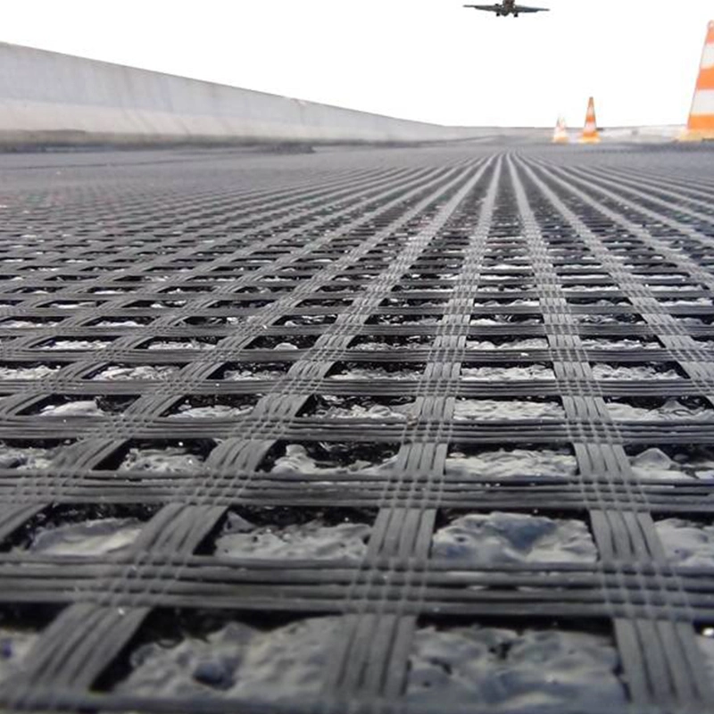 Vải thủy tinh Geogrid tăng cường kết hợp không dệt 2