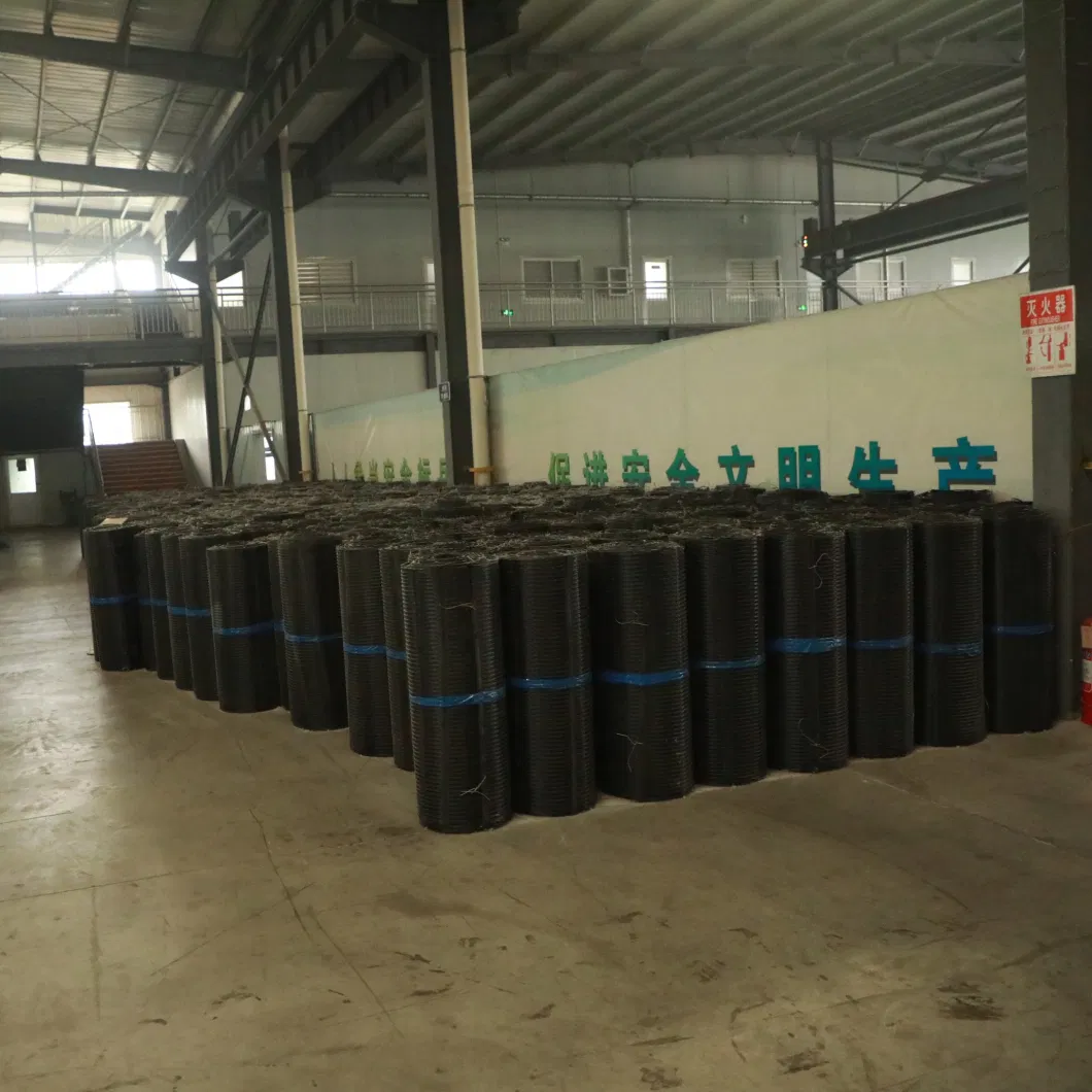 Đường kết hợp Bi-axial Fiberglass Geogrid với Geotextile không dệt để củng cố đất / vật liệu xây dựng đường 12