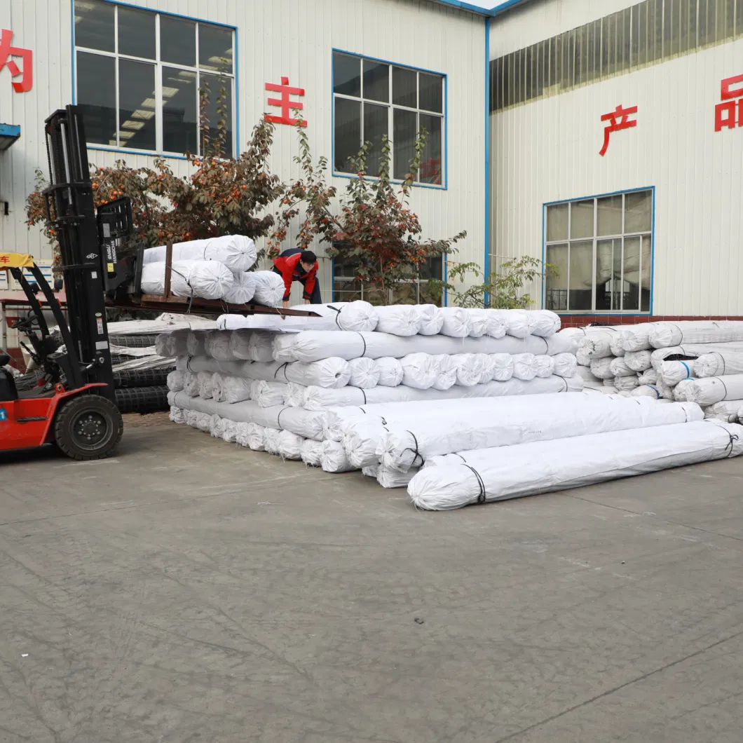 Đường kết hợp Bi-axial Fiberglass Geogrid với Geotextile không dệt để củng cố đất / vật liệu xây dựng đường 13