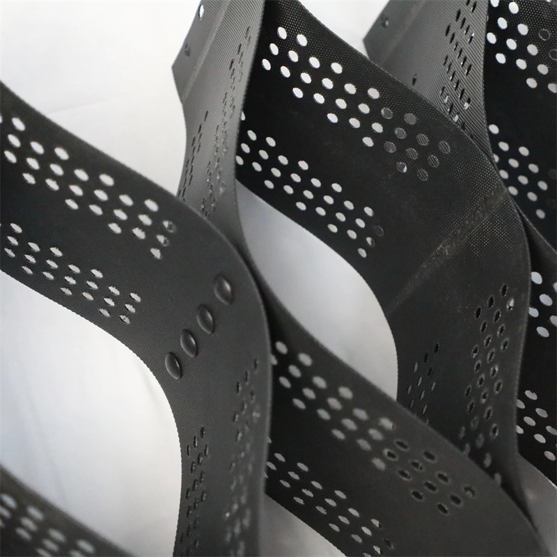 Hệ thống vật liệu lưới sỏi HDPE Đường lái xe Geocell kết cấu Để tăng cường đường 2