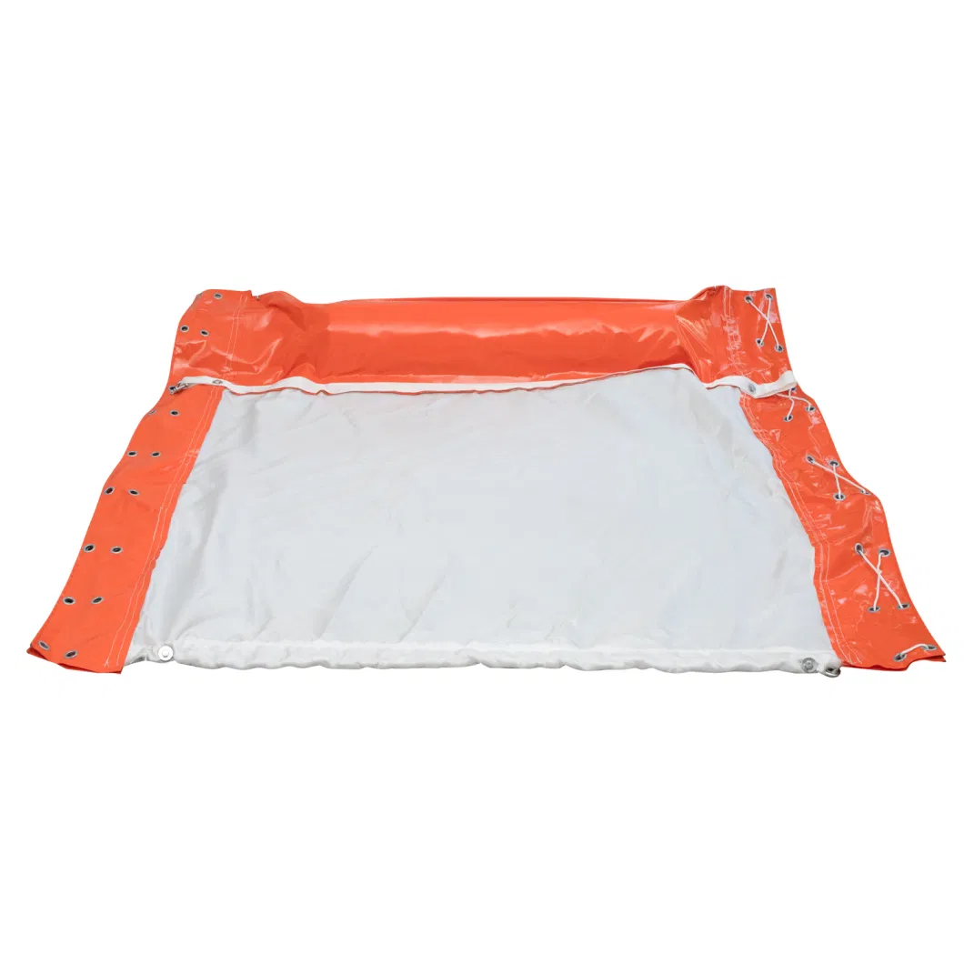 Silt Curtain PVC nổi Silt Curtain Containment Boom Eco Friendly Oil Spilling Boom 5