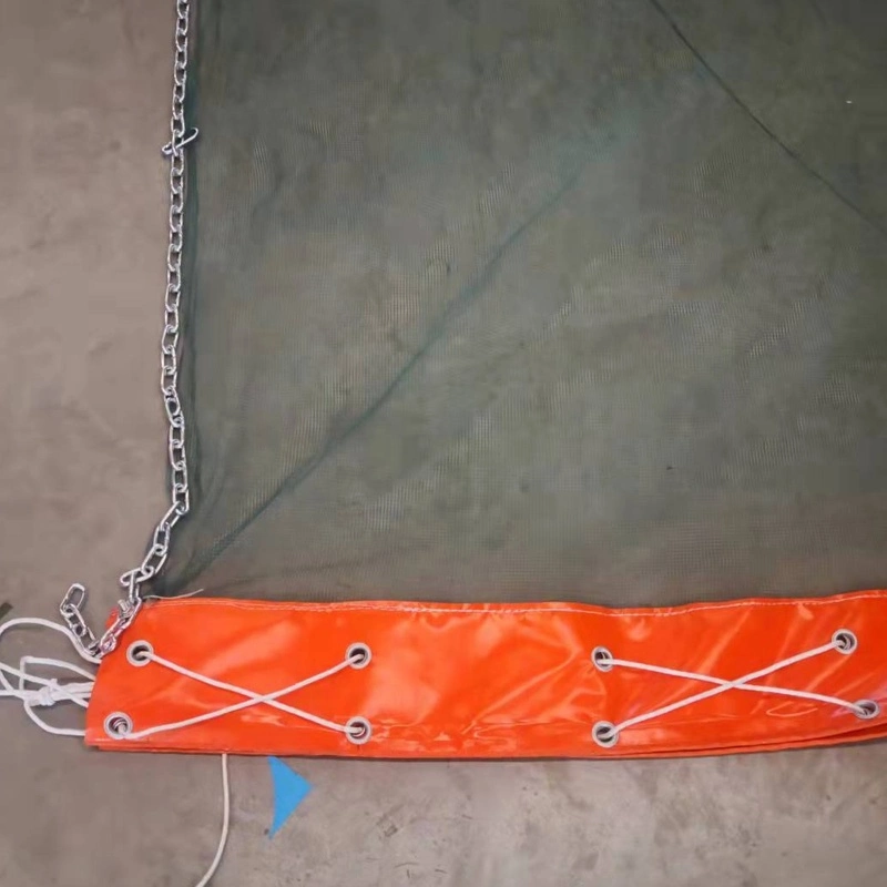 Silt Curtain PVC nổi Silt Curtain Containment Boom Eco Friendly Oil Spilling Boom 8