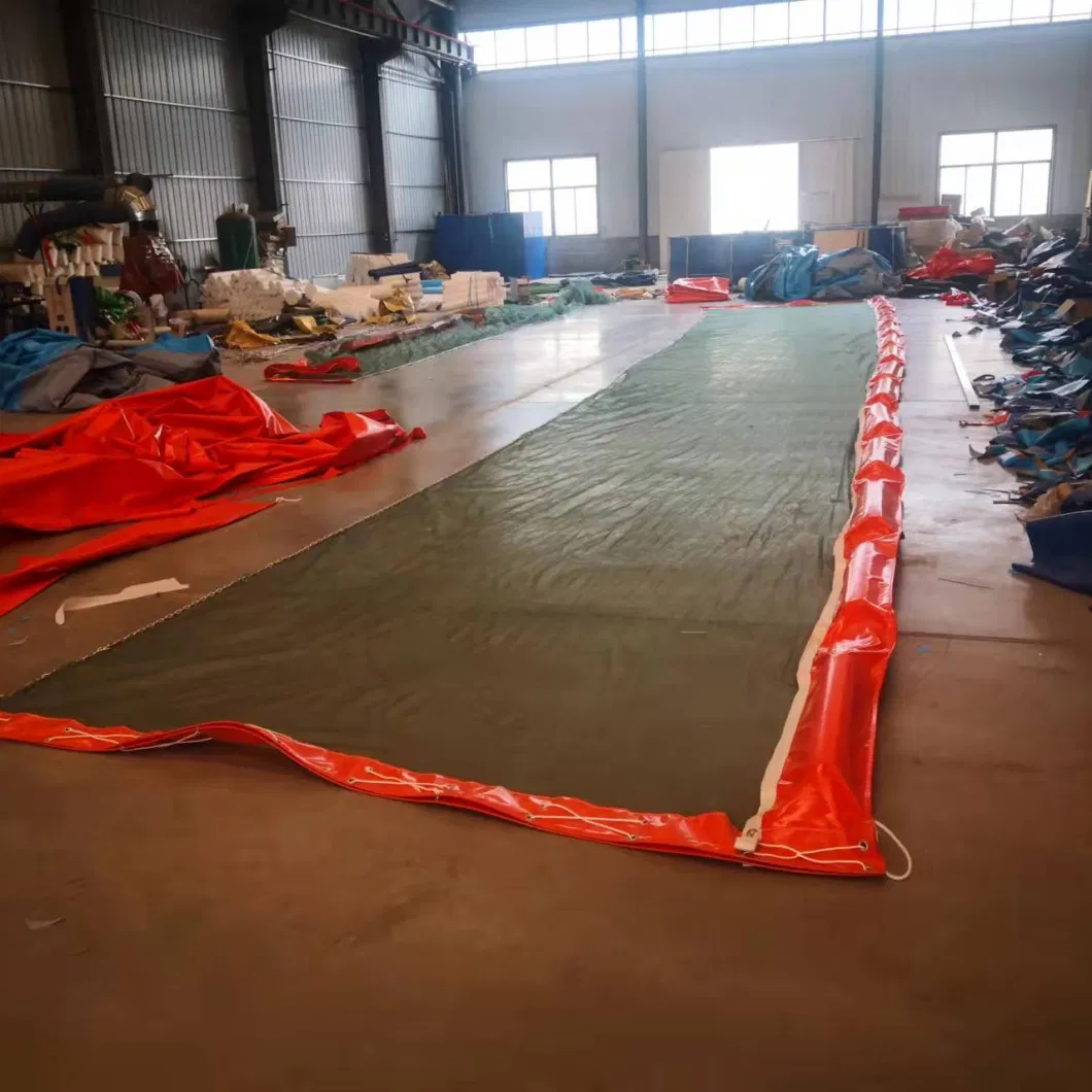 Silt Curtain PVC nổi Silt Curtain Containment Boom Eco Friendly Oil Spilling Boom 7