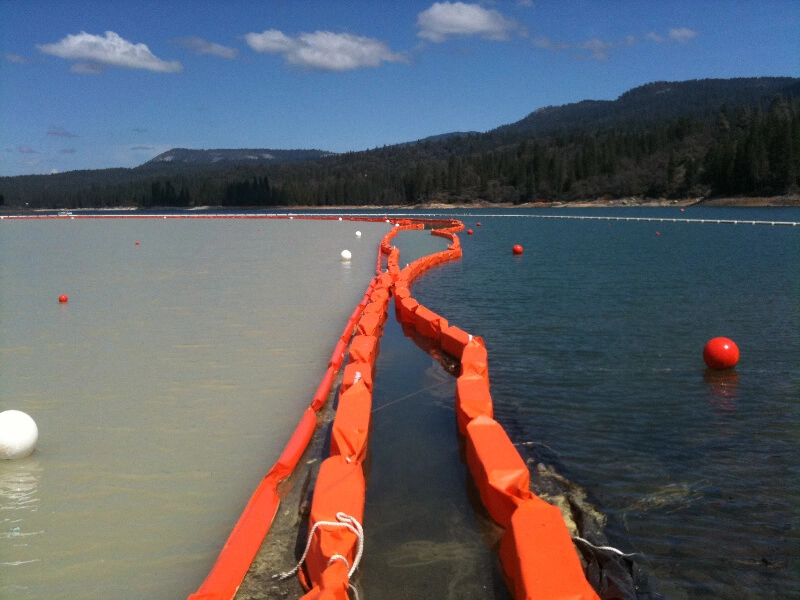 Silt Curtain PVC nổi Silt Curtain Containment Boom Eco Friendly Oil Spilling Boom 9