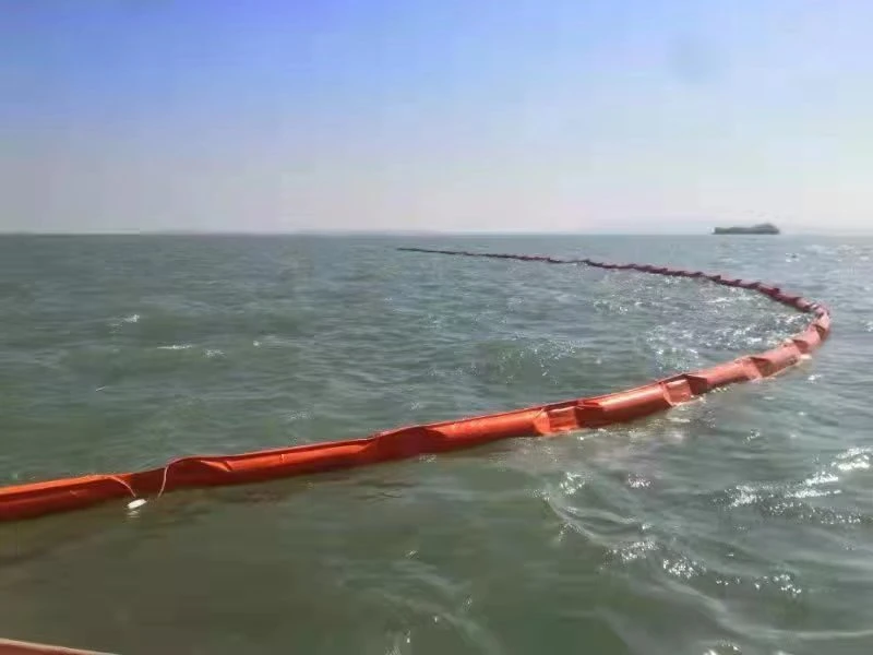 Silt Curtain PVC nổi Silt Curtain Containment Boom Eco Friendly Oil Spilling Boom 10