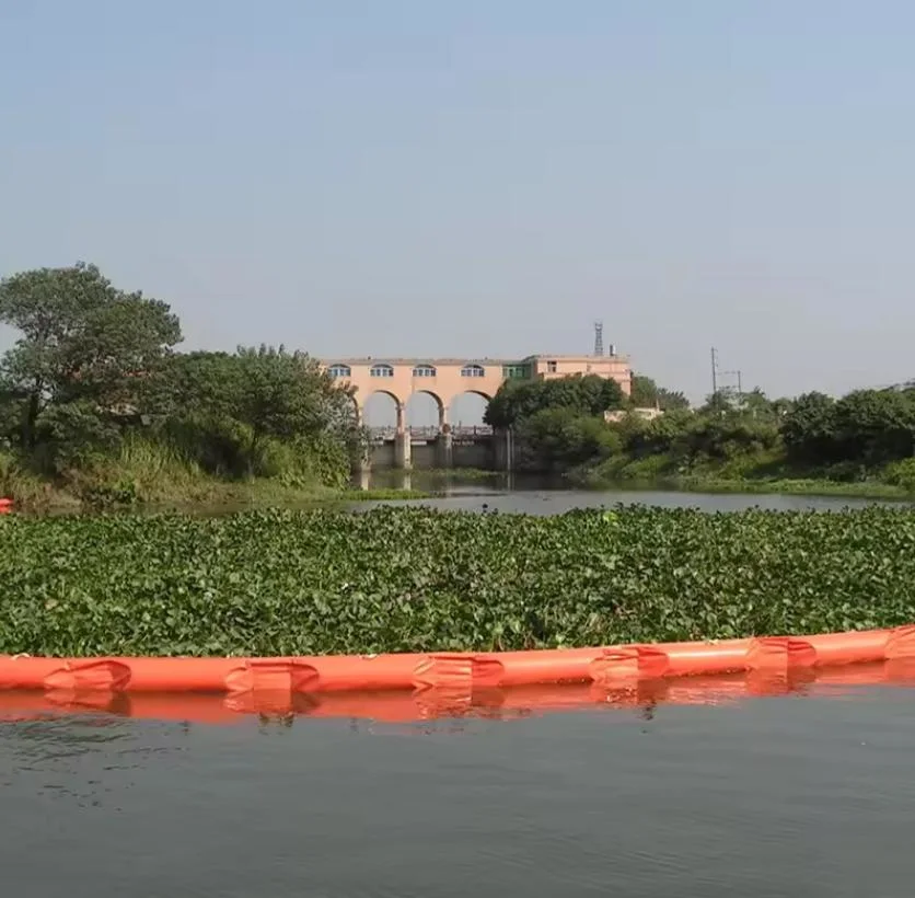 Silt Curtain PVC nổi Silt Curtain Containment Boom Eco Friendly Oil Spilling Boom 12