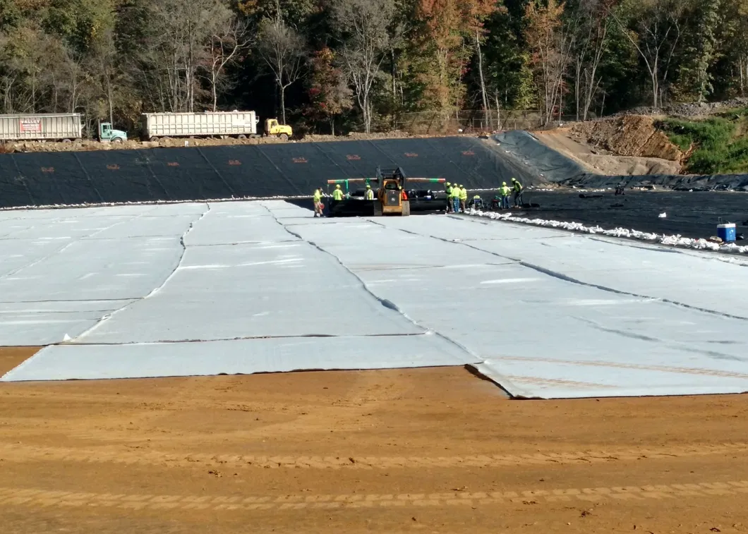 Bentonite Composite Waterproof Blanket Liner đất sét Geosynthetic Bentonite Blanket Liner đất sét Geosynthetic 12