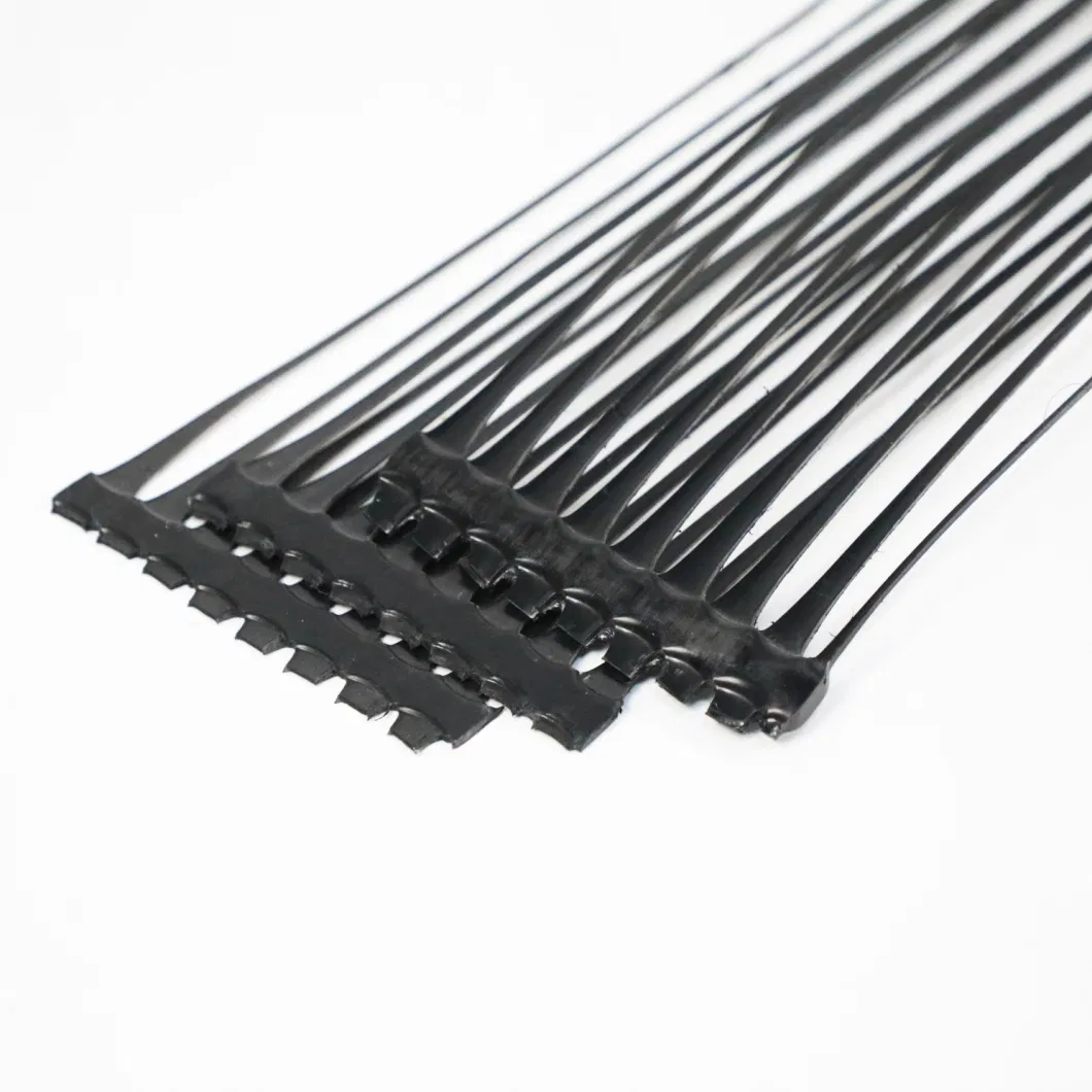 Geo Grid Ground Grid Plastic Uniaxial Polyester Geogrid Uniaxial Gravle Grid Ground cho tầng hầm đường lái xe 4