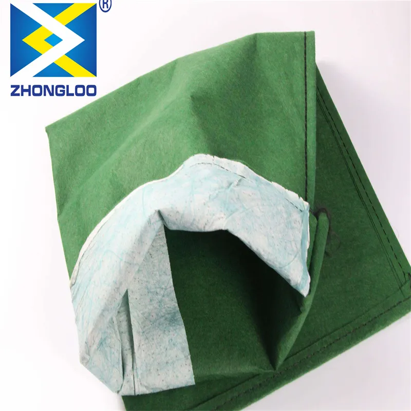 Bao bì không dệt polyester / PP Geobag để bảo vệ sườn và đập cỏ để bảo vệ môi trường sinh thái 8