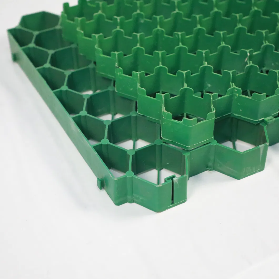 Đường lát nhựa lưới cỏ HDPE Đường lát nhựa lưới cỏ sỏi trong vườn đỗ xe 4