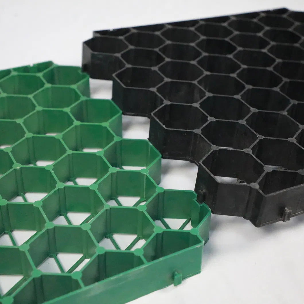 Đường lát nhựa lưới cỏ HDPE Đường lát nhựa lưới cỏ sỏi trong vườn đỗ xe 6