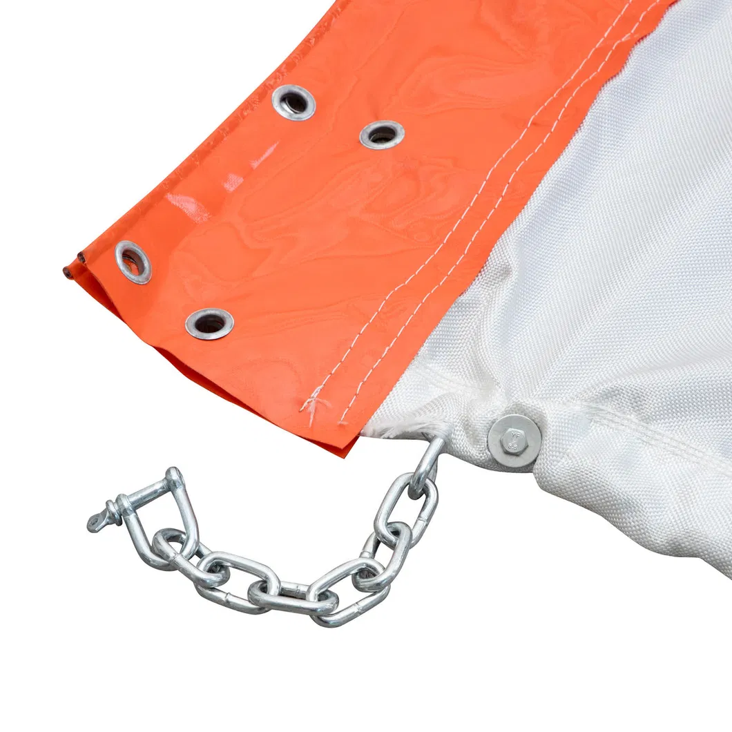 Thấm nước nổi Silt rèm PVC Silt rèm Boom Silt rèm dầu PVC Boom dầu chứa hàng rào Silt rèm 2