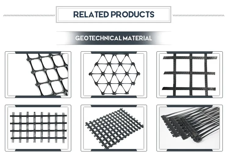 Sức mạnh căng cao hàn biaxial thép nhựa kết hợp đất làm việc Geogrid cho ổn định đất, tính năng chống xói mòn 6