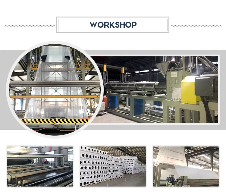Giá xuất xưởng 100% Polyethylene mật độ cao nguyên chất Chống thấm nước Bề mặt nhẵn Kết cấu HDPE Màng chống thấm ao hồ cho Bãi chôn lấp Khai thác mỏ Đập Hồ nước Ao lót 1