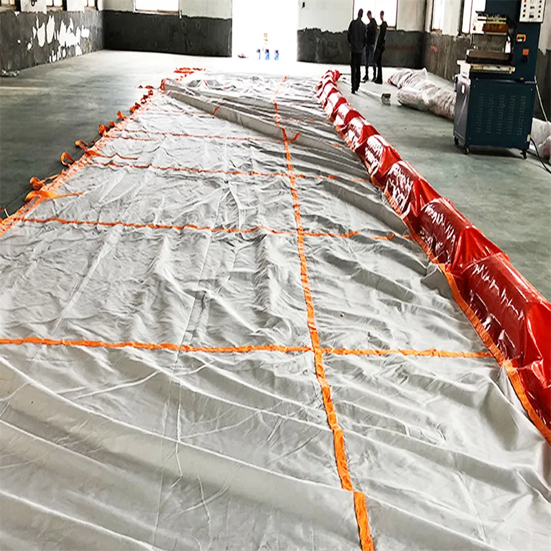 R&egrave;m b&ugrave;n PVC nổi R&egrave;m chứa b&ugrave;n Chặn dầu th&acirc;n thiện với m&ocirc;i trường Cần chặn dầu nổi th&acirc;n thiện với m&ocirc;i trường cho m&ocirc;i trường thủy sinh 5