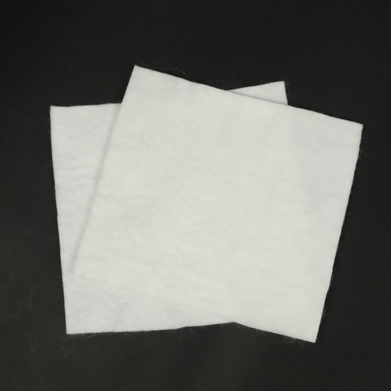 Vải địa kỹ thuật tổng hợp PP Polypropylen Polyester sợi spunbond Kim đục lỗ Vải địa kỹ thuật không dệt cho các dự án chôn lấp đường bộ