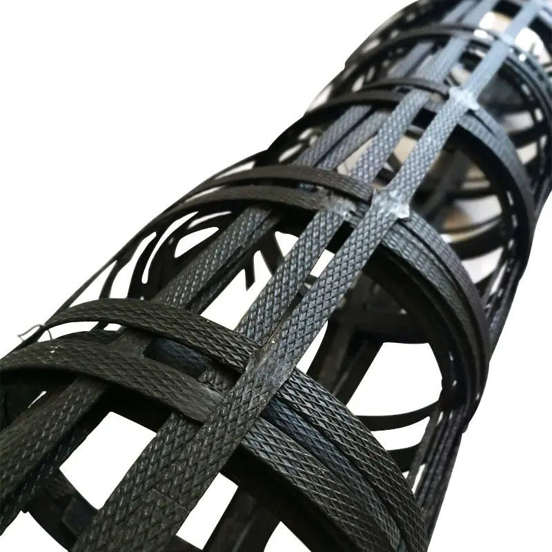 Hàn thép Nhựa tổng hợp Vải địa kỹ thuật Geogrid Biaxial Integral Geogrid Sản phẩm