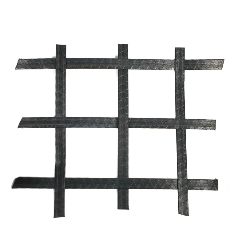 Nhà phân phối sản phẩm Geogrid tích hợp hai chiều hàn kéo căng PET hai chiều
