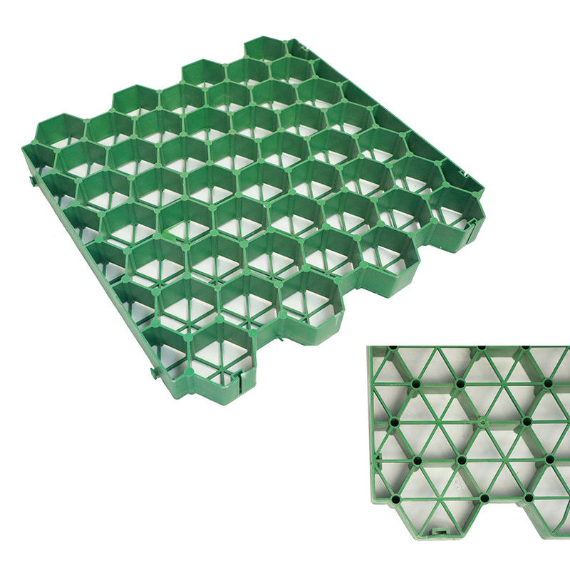 Lưới nhựa tổ ong ngoài trời HDPE Lưới ổn định sỏi cho bãi đậu xe