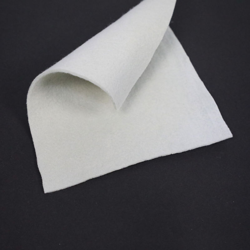 Vải lọc thoát nước vải địa kỹ thuật tổng hợp màu trắng đen 200gm2