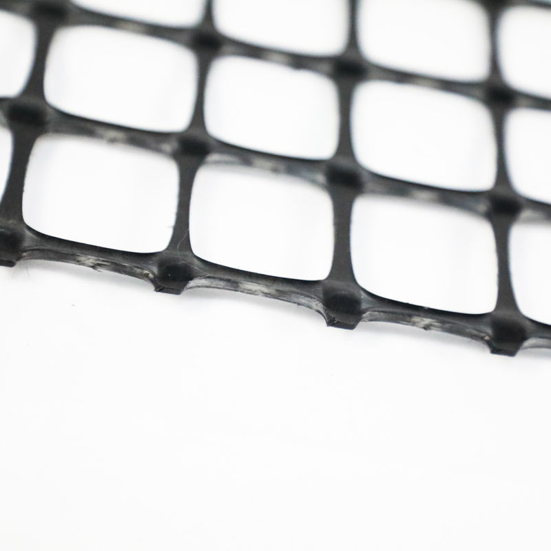 Sản phẩm làm đất Geogrid nhựa kéo dài hai trục để gia cố
