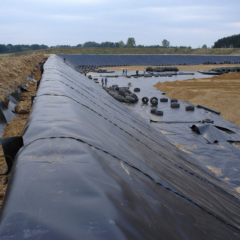 Lớp lót nước chống nước HDPE Geomembrane cho bể nước