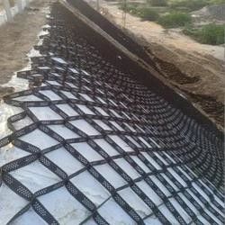 Hòn cát kéo dài cao 100-445 HDPE Plastic Geo Cell cho sự ổn định sỏi