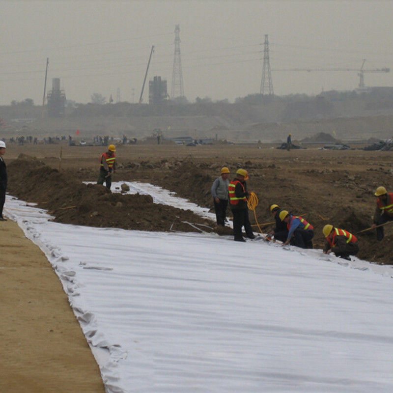 Đồ vật liệu Geosynthetics cao độ Đường cao tốc Đường xây dựng Đường xây dựng PP PET Sợi không dệt vật liệu địa chất
