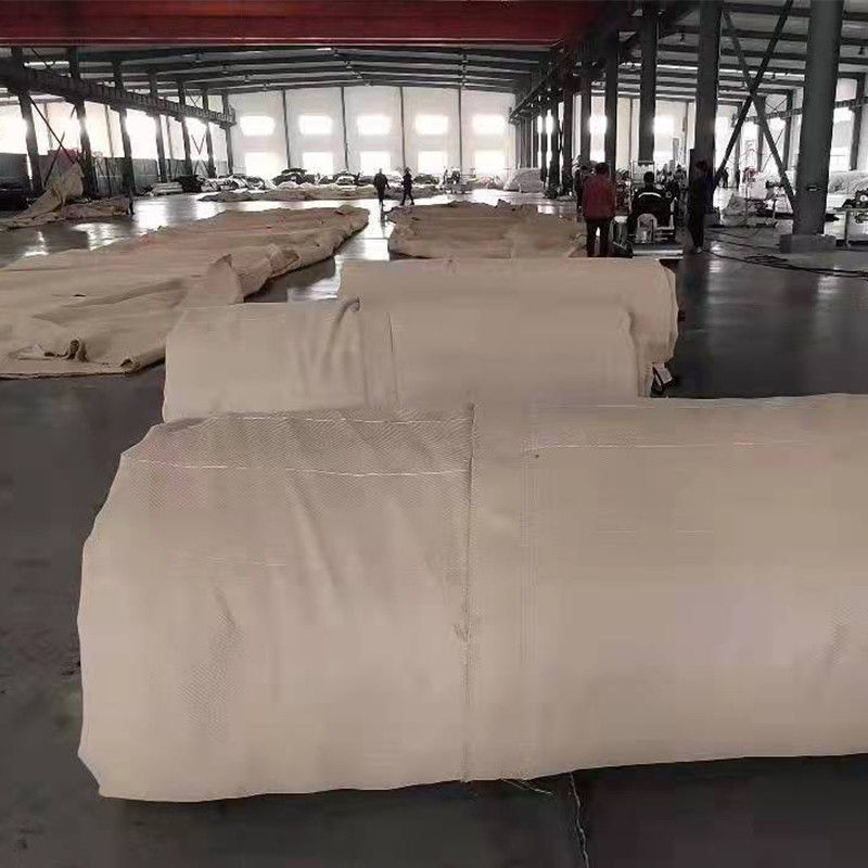 Thùng / ống địa chất vải dệt PP có độ bền cao cho xử lý nước thải hoặc các dự án đào nước biển