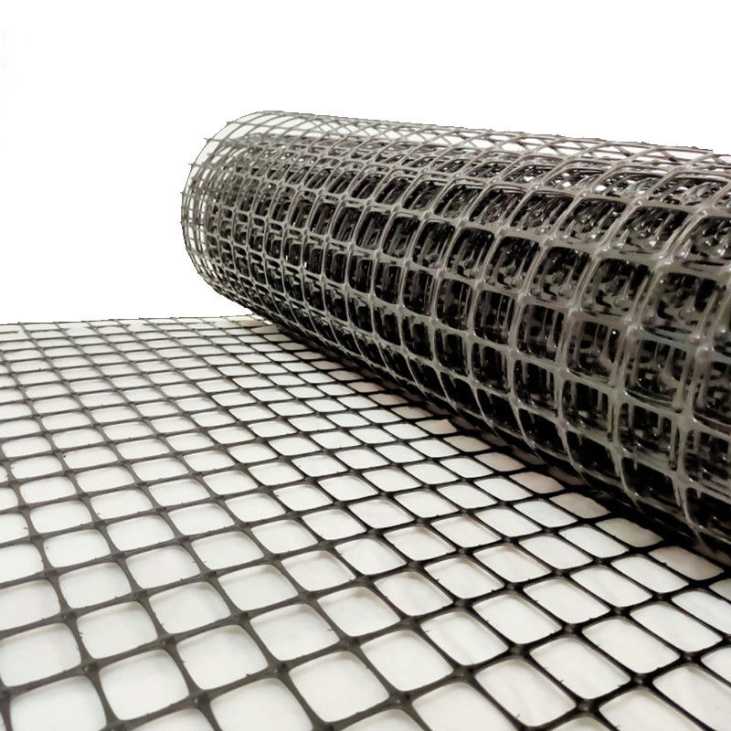 Khả năng chống cháy PP Biaxial Geogrid cho mỏ than chống cháy / PP biaxial nhựa được xát ra
