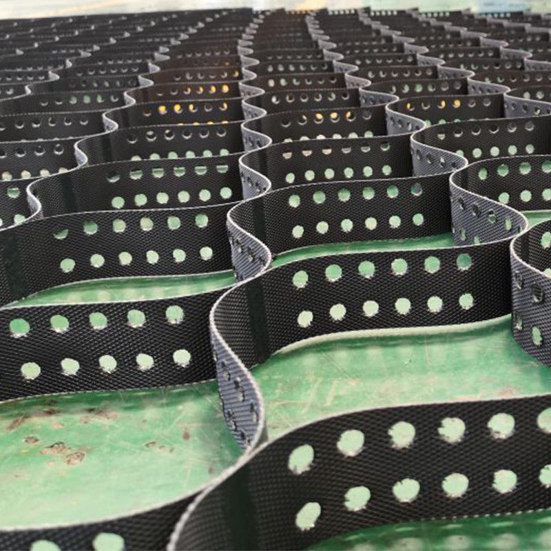 Hệ thống vật liệu lưới sỏi HDPE Đường lái xe Geocell kết cấu Để tăng cường đường