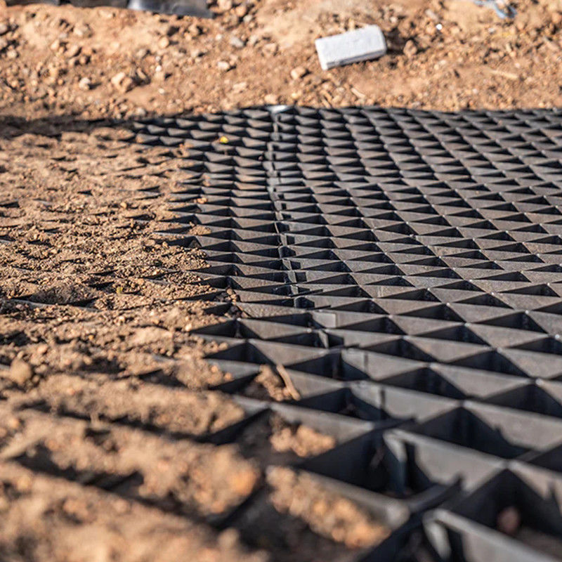 Hệ thống vật liệu lưới sỏi HDPE Đường lái xe Geocell kết cấu Để tăng cường đường