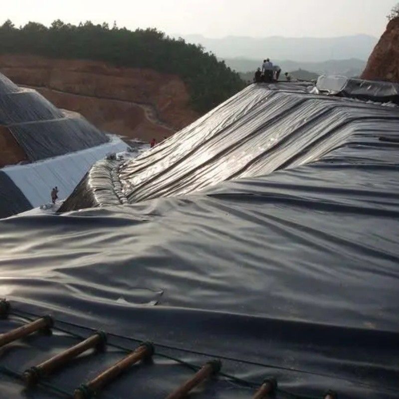0.5mm 1mm 1.5mm nhựa chống nước thủy sản Geomembrane Hdpe Liner Fish Farm bán buôn Geomembrane Pond Liner
