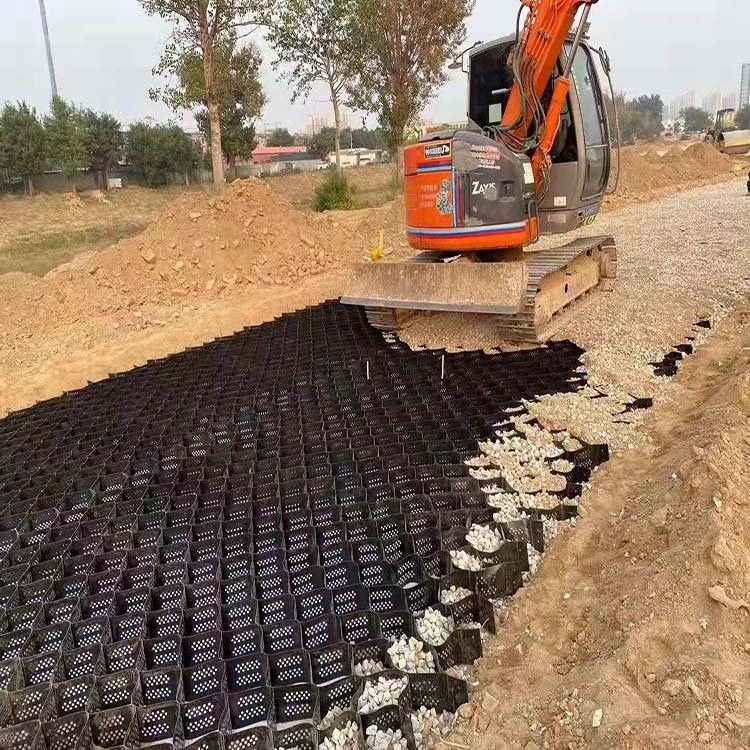 Phòng chống đê tăng cường HDPE geocell đường dầm tăng cường ổn định đất của kênh sông geocell