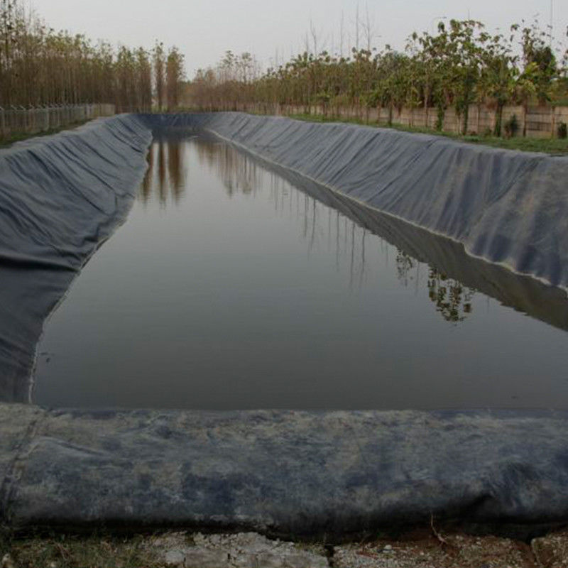 Vật liệu nguyên chất 100% ASTM Standard GM13 HDPE Geomembrane Liner 0.3mm 0.5mm 1.0mm 1.5mm 2.0mm Cho bãi rác / ao tôm