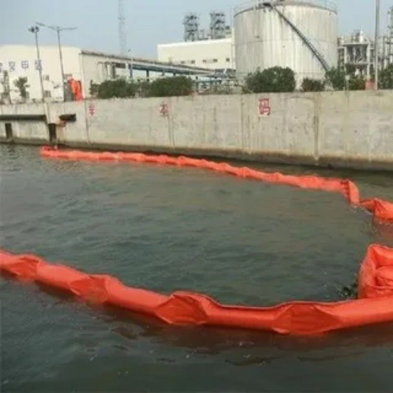 Silt Curtain PVC Floating Silt Curtain Containment Boom Eco Friendly Oil Spilling Boom Silt Curtain cho môi trường nước