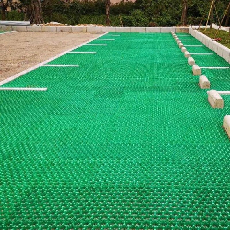 HDPE nhựa cỏ cỏ ổn định lưới cho bãi đậu xe ngoài trời mái nhà vườn thấm Pavers nối nhau