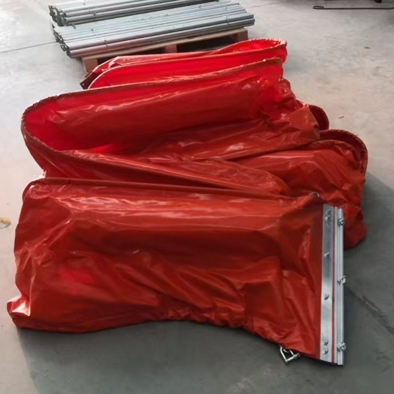 Thấm nước nổi Silt rèm PVC Silt rèm Boom Silt rèm dầu PVC Boom dầu chứa hàng rào Silt rèm