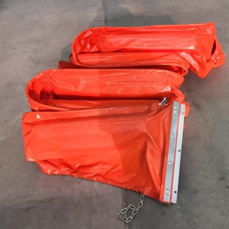 Thấm nước nổi Silt rèm PVC Silt rèm Boom Silt rèm dầu PVC Boom dầu chứa hàng rào Silt rèm